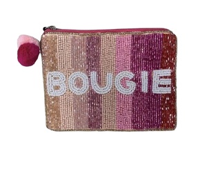 Bolsa de Monedas con Cuentas de Paloma, Bordado Moderno y Elegante, Mini Bolsa con Cremallera, Diseño Único Hecho a Mano, Estilo Premium - Product Image 2