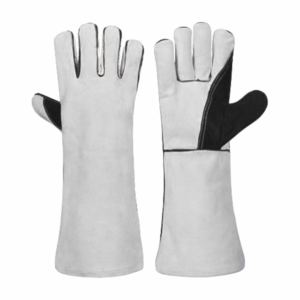 Guantes de Soldadura de Cuero Reforzado de Primera Calidad, Resistentes, para Trabajo Industrial, Protección Contra Incendios - Product Image 6