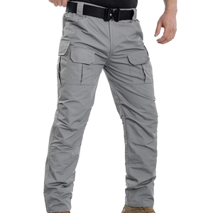 Pantalon cargo sportif pour hommes grandes tailles, respirant, coupe ample, taille mi-haute, de haute qualité, en vente - Product Image 6