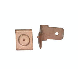 Connettore piatto 6.3, Tipo F1 acciaio nichelato - Product Image 1