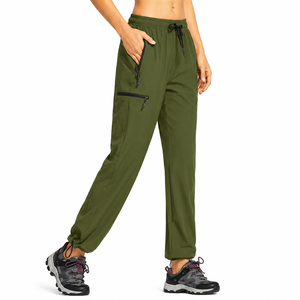 Pantalon de randonnée tactique long unisexe personnalisé, durable, à imprimé automnal, en softshell, avec fermeture éclair, séchage rapide, extensible, utilitaire et cargo renforcé - Product Image 5