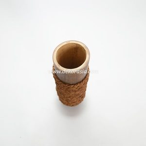 Natural Bamboo Coconut Fiber <b>Cat</b> Chew Toy Cylinder Pole <b>Scratching</b> <b>Board</b> Hanging Indoor Pet Toy Dekor Asia - Product Image 3