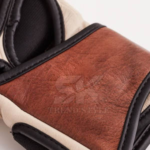 Venta Directa de Fábrica: Guantes de Cuero de Medio Dedo para Entrenamiento y Seguridad, Disponibles para Venta en Línea - Product Image 4