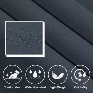 กางเกงกอล์ฟผู้ชายขายดีที่สุด แห้งเร็ว ระบายอากาศได้ดี ผลิตจากโพลีเอสเตอร์ผสมสแปนเด็กซ์ พร้อมซิปและกระดุม - Product Image 6