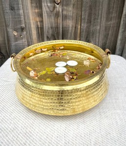 Enfriador de Vino de Diseño Único, Cubitera de Metal para Champán con Recubrimiento Dorado de Acero Inoxidable, con Asa y Diseño de Estrella Hecho a Mano - Product Image 5