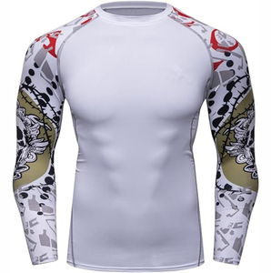 Rash Guard Personalizado para Hombre, Rash Guard de Manga Larga para BJJ, Rash Guard de Jiu Jitsu al Mejor Precio - Product Image 1