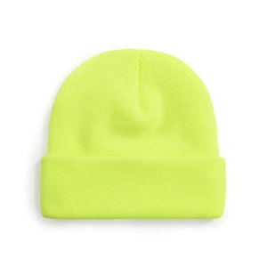 Gorro de esquí unisex gris de acrílico, color sólido, ajustado, informal, para invierno, para adultos, 56-58 cm, tejido de jersey, personalizado, venta al por mayor. - Product Image 2