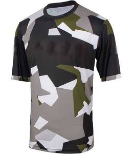 T-shirt pour homme imprimé par sublimation, vente directe d'usine, 100% polyester, séchage rapide, coupe classique, vêtements de sport décontractés pour homme - Product Image 1