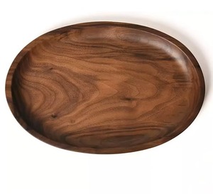 Plateau de service en bois Root Craft, rectangulaire, en bois massif, design minimaliste, surface polie, durable, pour une utilisation polyvalente - Product Image 3