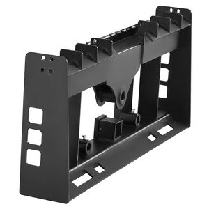 Telaio per pallet con attacco rapido per skid steer, con forche per pallet da 45 pollici, capacità di carico di 4000 libbre, attacco da 2 pollici - Product Image 1