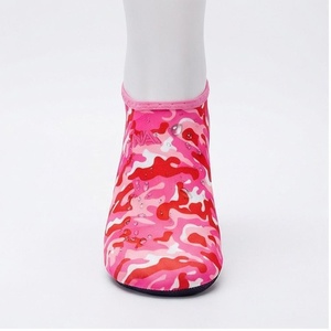 Pink Camouflage Neoprene <b>Waterproof</b> <b>Socks</b> Ankle Length Quick Dry for Children Outdoor Sports Summer Casual Wear - Product Image 1