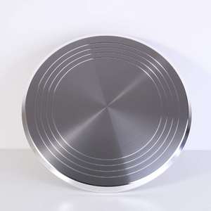 Base Giratoria para Tartas de Aleación de Aluminio de Alta Resistencia, Plataforma Giratoria para Decoración de Tartas, Elegante y Robusta, a Precio de Exportación al por Mayor - Product Image 4