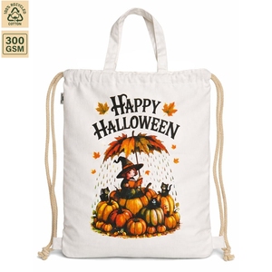 Bolsa de Regalo Reutilizable de Tela con Cordón, 300 GSM, 42x50 cm, Plana, con Logotipo Personalizado, Venta al Por Mayor, OEM, Marca Privada, Modelo SNC94 - Product Image 1