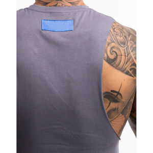 Débardeur de sport décontracté extensible en coton et élasthanne, écologique, séchage rapide, sans manches, pour entraînement, OEM, marque privée - Product Image 4