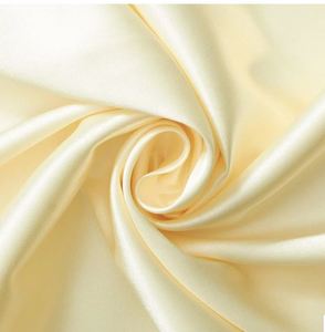 Tissu satiné doux au toucher de soie, textile en polyester satiné de qualité supérieure pour robe de mariée, tenue de soirée, doublure, artisanat et décoration intérieure - Product Image 4