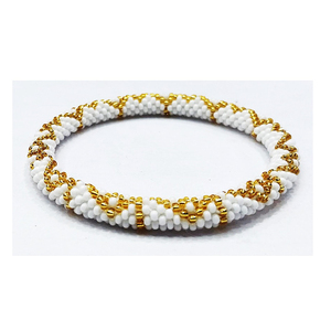 Nepal Origin Supplier Selling Best Quality Latest Fashion Daily Casual Wear Women's Trendy Handmade Glass <b>Beads</b> Bracelets - Product Image 1