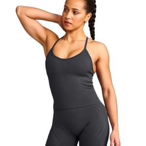 Conjunto Deportivo para Mujer, Top Corto y Leggings de Cintura Alta, Ropa Deportiva para Yoga, Gimnasio, Entrenamiento, Proveedor Mayorista - Product Image 1