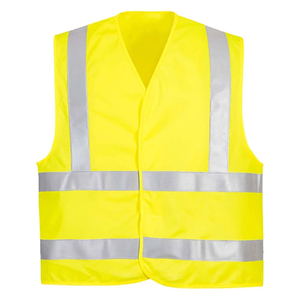Chalecos de Seguridad Reflectantes con Cremallera, Chaquetas de Alta Visibilidad, Construcción de Poliéster, Chalecos de Seguridad con Múltiples Bolsillos - Product Image 2