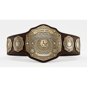 Ceintures de championnat personnalisées OEM ODM de qualité supérieure, prix d'usine, durables, logo personnalisé, design détaillé, fournisseur - Product Image 1