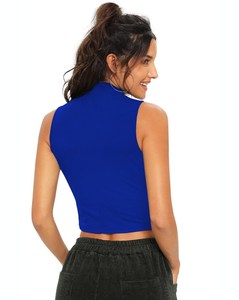 Advanced Quality <b>Women</b> <b>Knitted</b> Workout <b>Tank</b> <b>Top</b> Supplier Breathable Eco-Friendly Quick Dry Activewear OEM Custom Manufacturing - Product Image 2