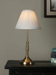 Lampe de table en métal design avec base en cristal pour hôtel de luxe, chambre à coucher, décoration d'intérieur - Product Image 4