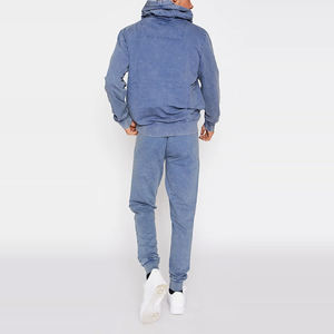 Conjunto de Sudadera con Capucha y Pantalones Deportivos Personalizados, Estilo Acid Wash, para Hombre y Mujer - Product Image 2