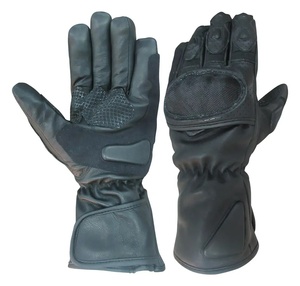 Wholesale Price Full Finger <b>Leather</b> Breathable Motorbike Riding Gloves Touch Screen Outdoor Protective Gear - Product Image 2
