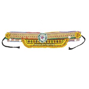 Vintage Belt Belly Dance Bead Afghani Traditional Waist Belt Kuchi Tribal BB096A <b>Old</b> Banjara Real Vintage Handmade Beaded Belts - Product Image 1