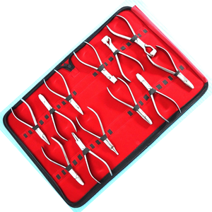 Kit de 12 Pinzas Ópticas Premium de Alta Calidad, Juego de Herramientas para Ópticos, Instrumentos Profesionales para Reparación y Ajuste de Gafas, Set Pro Max - Product Image 3