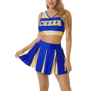 BRUIT INDUSTRIES Women's Sports Training Cheerleading <b>Uniform</b> Set Quick Dry <b>Sexy</b> Wear 100% Cotton Casual Style Puff Printed 120g - Product Image 5