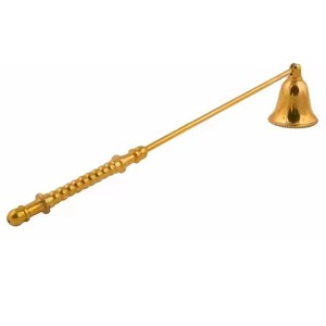 Contemporary Metal <b>Candle</b> Snuffer Long Handle <b>Candle</b> Extinguisher Tool Elegant <b>Wick</b> Dipper Home Fragrance Decor Accessory - Product Image 3