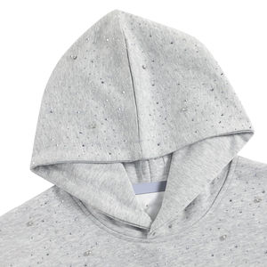 Sudadera con Pedrería de Alta Calidad, Diseño Personalizado, Sudadera Transpirable con Pedrería para Hombre, la Más Vendida en Moda Urbana - Product Image 3
