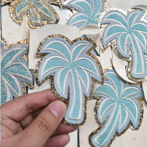 Patchs en chenille personnalisés OEM en gros avec badges logo personnalisés à coudre pour les marques de vêtements, les clients de marques privées et la vente au détail - Product Image 3