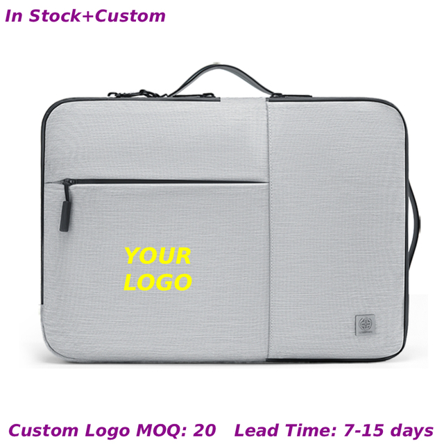 Custom Logo Low MOQ Factory Price 14 15.6 Inch Laptop Case with Trolley Hand Multiple PocketsStrap Laptop Sleeve Case CROSSGEAR