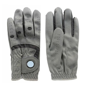Guantes de Golf para Exteriores, Deportivos, de Cuero, con Logotipo Personalizado, Cierre de Velcro, Suaves, para Hombre y Mujer, Mano Derecha e Izquierda, Color OEM, Material de Primera Calidad - Product Image 6