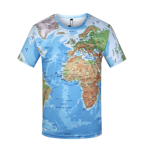 Best Price Sublimation T-Shirts Custom <b>Machine</b> 100% Polyester T Shirts Sublimation printed T Shirts - Product Image 1