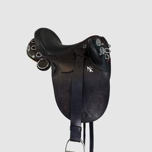 Fournisseur d'équipements professionnels, selle de cheval en cuir australienne personnalisée, selle en cuir robuste pour l'équitation en ranch - Product Image 1