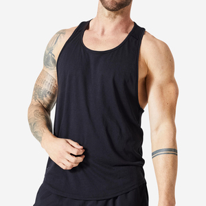 Débardeur de musculation côtelé confortable pour homme, imprimé, 100 % coton respirant et à séchage rapide, idéal pour le fitness et la gym – Collection été - Product Image 6