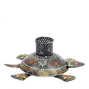 Achetez maintenant à prix avantageux : Support de stylo tortue indien pour bureau, rangement et organisation des zones de travail, favorisant un accès constant aux fournitures. - Product Image 1