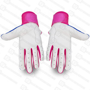 SAAR INDUSTRIES Gants de frappeur de baseball en cuir véritable personnalisés professionnels durables pour une prise en main avec couleur et logo personnalisés - Product Image 3