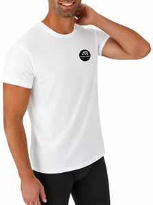 Custom Men's Performance T-Shirt Quick <b>Dry</b> Moisture Wicking Athletic Training Gym 100% Cotton Anti-Pilling Front O-Neck Short - Product Image 5