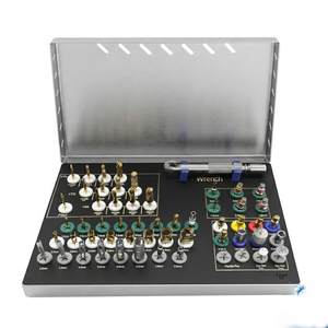Kit de 52 Piezas de Instrumentos Quirúrgicos Dentales con Llave y Varias Puntas para Procedimientos de Expansión Ósea - Product Image 1