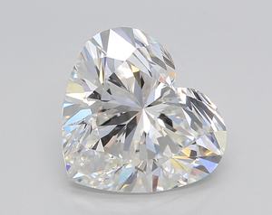 Crea tu anillo de ensueño con diamante cultivado en laboratorio CVD de 4.00 CT, corte corazón, color E, claridad VVS2, certificado IGI, para un look real. - Product Image 1