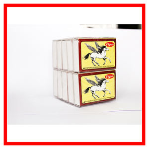 Allumettes de sécurité en cire écologiques, style moderne, bâtonnets blancs, taille 43x30x10mm, impression lisse, logo personnalisé, pour la maison, l'hôtel, les fêtes - Product Image 6