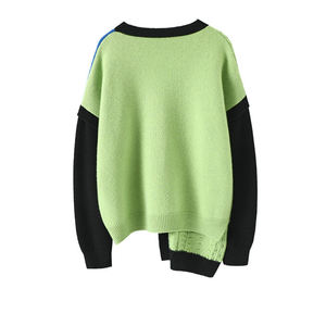 เสื้อคาร์ดิแกนคอวีเนื้อผ้านุ่มระบายอากาศได้ดี ลายทางสไตล์วาร์ซิตี้สำหรับผู้ชาย ติดกระดุม เหมาะสำหรับวัยรุ่นทันสมัย - Product Image 4