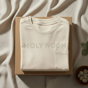 Camiseta Casual Ligera de Punto 100% Algodón para Hombre, Tejido Transpirable, Estilo Urbano, para Uso Diario en Verano - Product Image 6