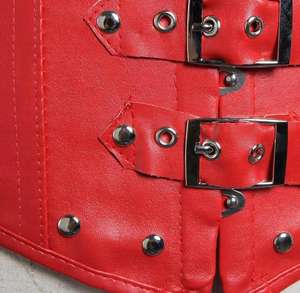 Corsets vintage pour femmes, sexy, gainants, respirants, en cuir moderne, pour grandes tailles - Product Image 5