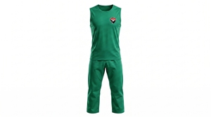 Uniforme de Taekwondo Dumela Color Verde, Ropa Duradera para Artes Marciales y Entrenamiento - Product Image 1
