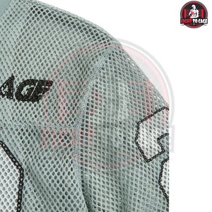 Camisetas Urbanas de Alta Gama para Hombre, Estilo Hip Hop, Oversize, Color Verde, Hombros Caídos, Estampado de Alta Densidad, Malla Transpirable - Product Image 6