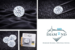 Diamante Cultivado en Laboratorio de Corte Brillante Redondo de 0.30ct, D VS1, Corte Muy Bueno, Certificado IGI CVD - Product Image 4